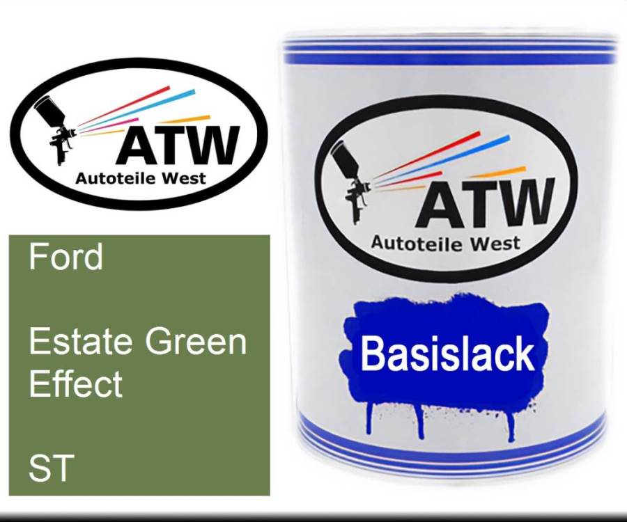 Ford, Estate Green Effect, ST: 1L Lackdose, von ATW Autoteile West.